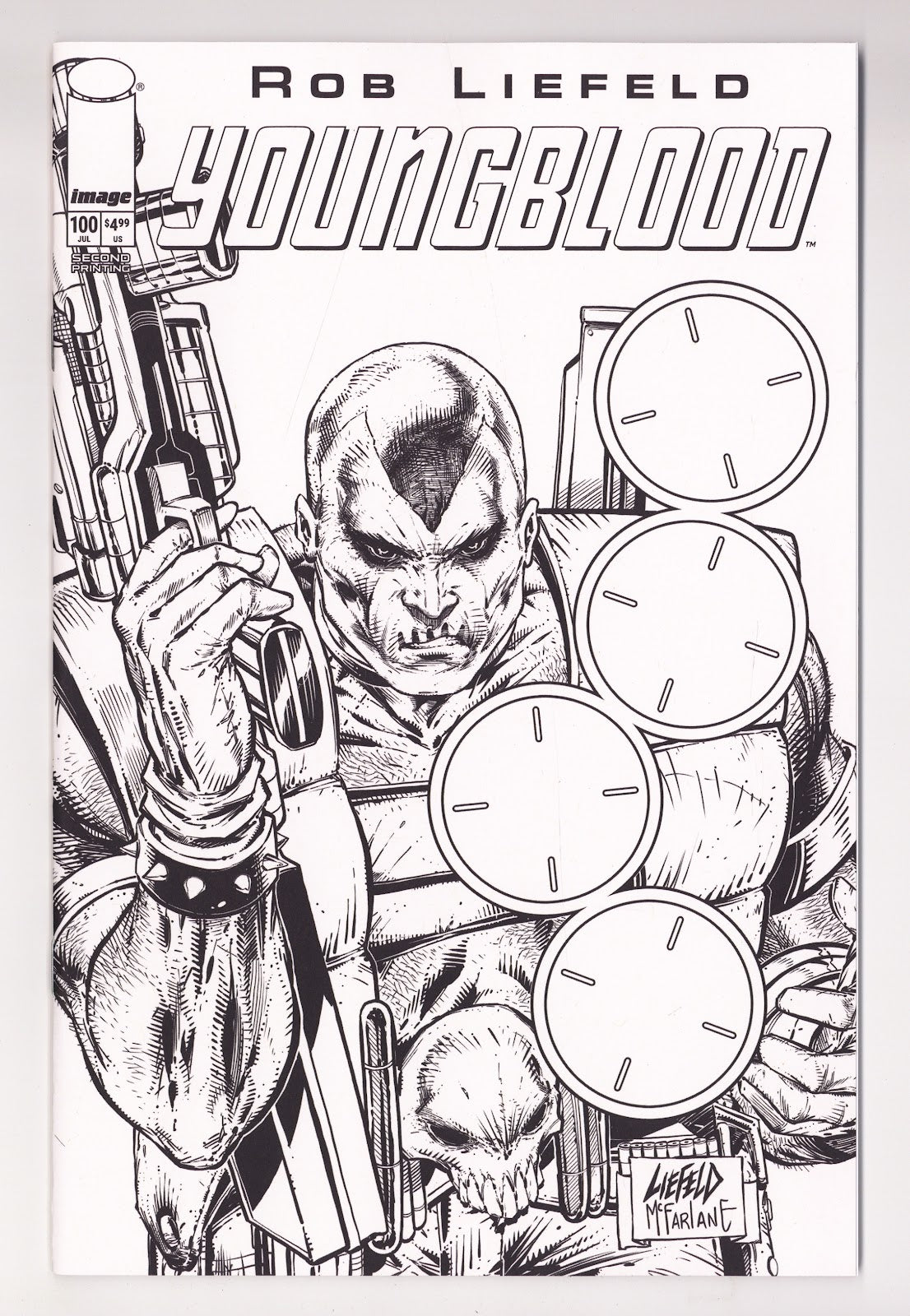 Youngblood Vol 7 100   Blank B&W Variant   (2026)