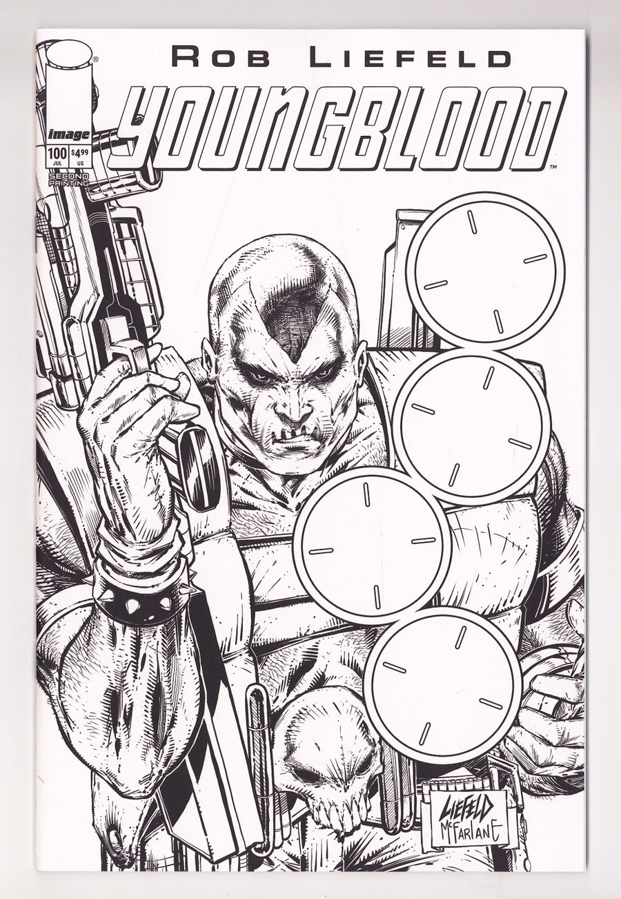 Youngblood Vol 7 100   Blank B&W Variant   (2026)