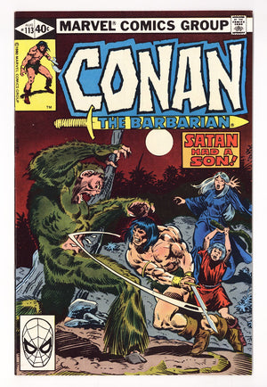 Conan the Barbarian Vol 1 113  High Grade   (1980)