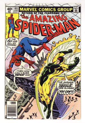 The Amazing Spider-Man Vol 1 193  VF (8.0)   (1979)   Newsstand