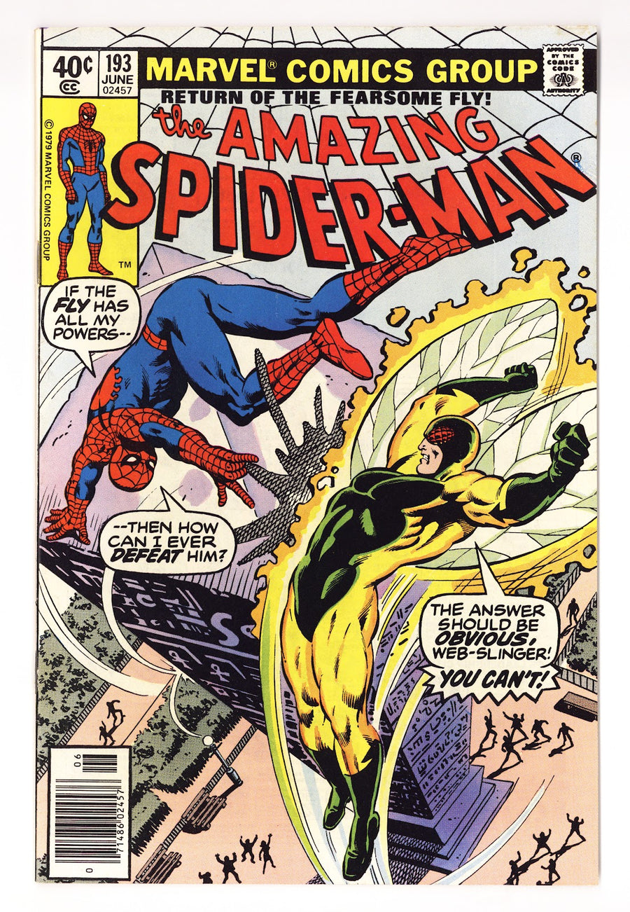 The Amazing Spider-Man Vol 1 193  VF (8.0)   (1979)   Newsstand