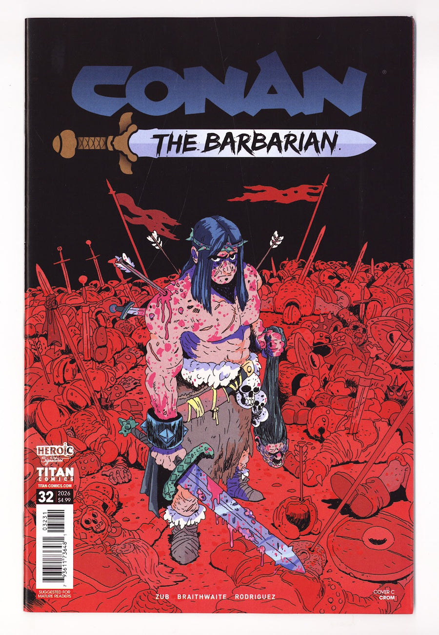 Conan The Barbarian 32 Crom Variant (2026)