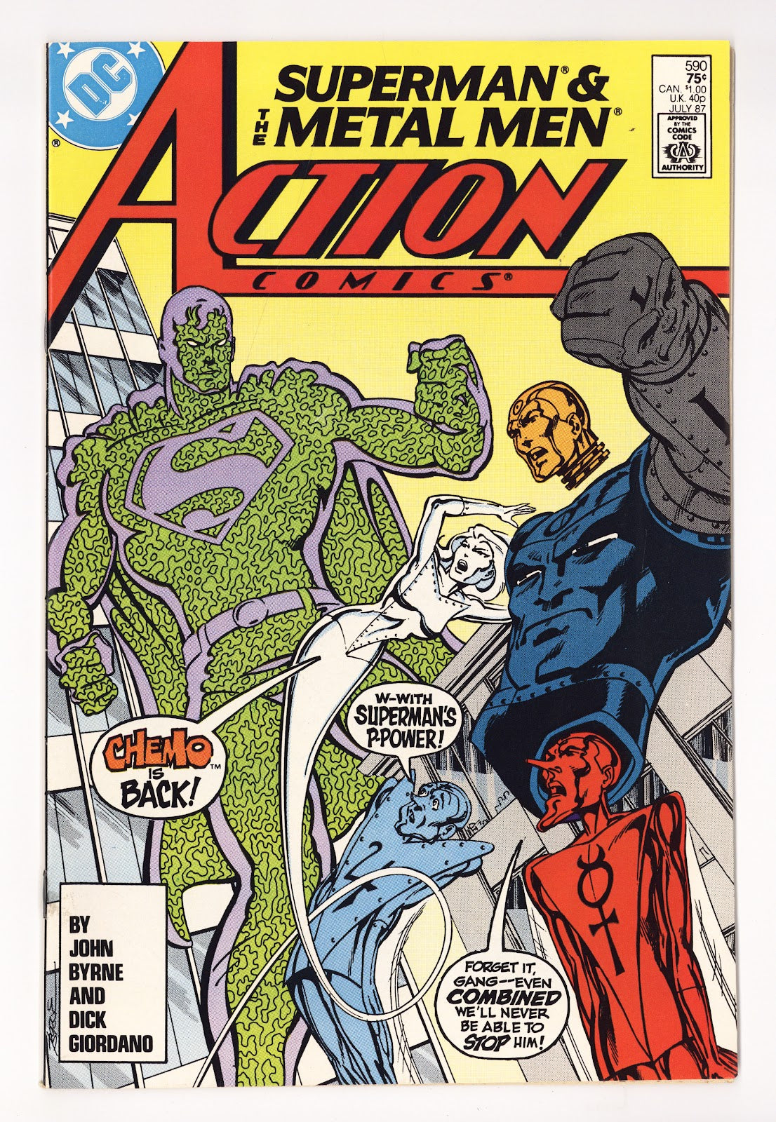 Action Comics Vol 1 591 Mid Grade (1987) Direct 