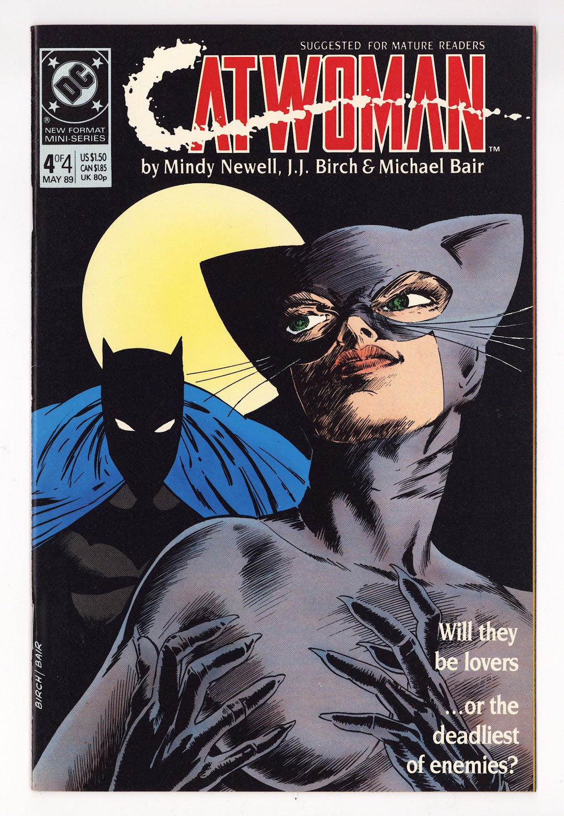 Catwoman Vol 1 4  Mid Grade   (1989)     