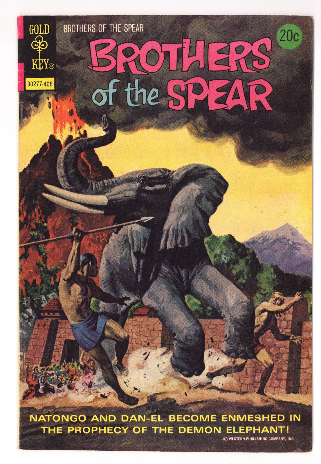 Brothers of the Spear 9 Mid Grade (1974) Gold Key 