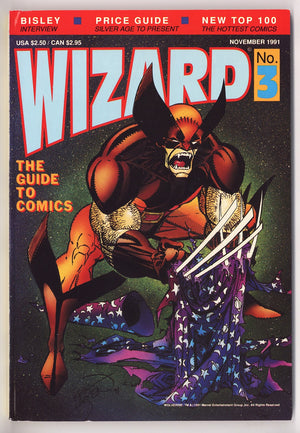 Wizard: The Comics Magazine 3 Mid Grade (1991)
