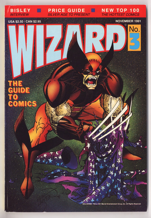 Wizard: The Comics Magazine 3 Mid Grade (1991)