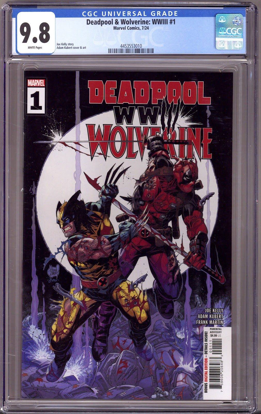 Deadpool & Wolverine: WWIII 1 CGC 9.8 (NM/M) (2024) 