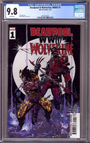 Deadpool & Wolverine: WWIII 1 CGC 9.8 (NM/M) (2024)