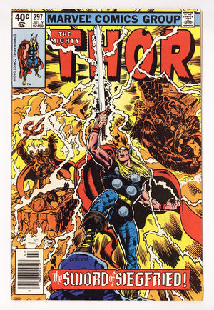 Thor Vol 1 297 High Grade (1980) Direct