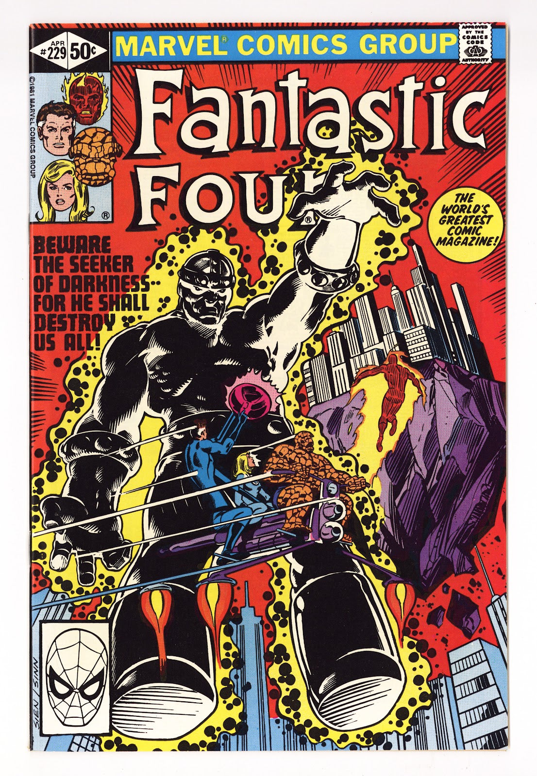 Fantastic Four Vol 1 229 High Grade (1981) 