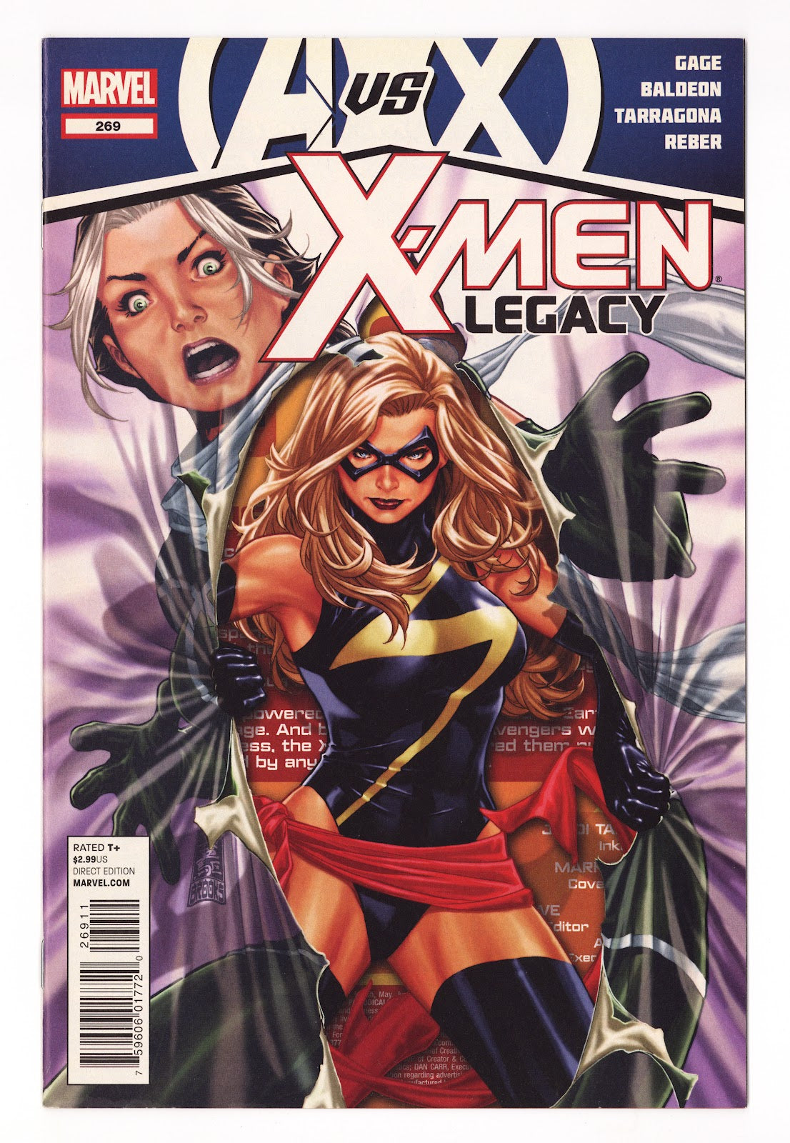 X-Men: Legacy Vol 1 269 High Grade (2012) 