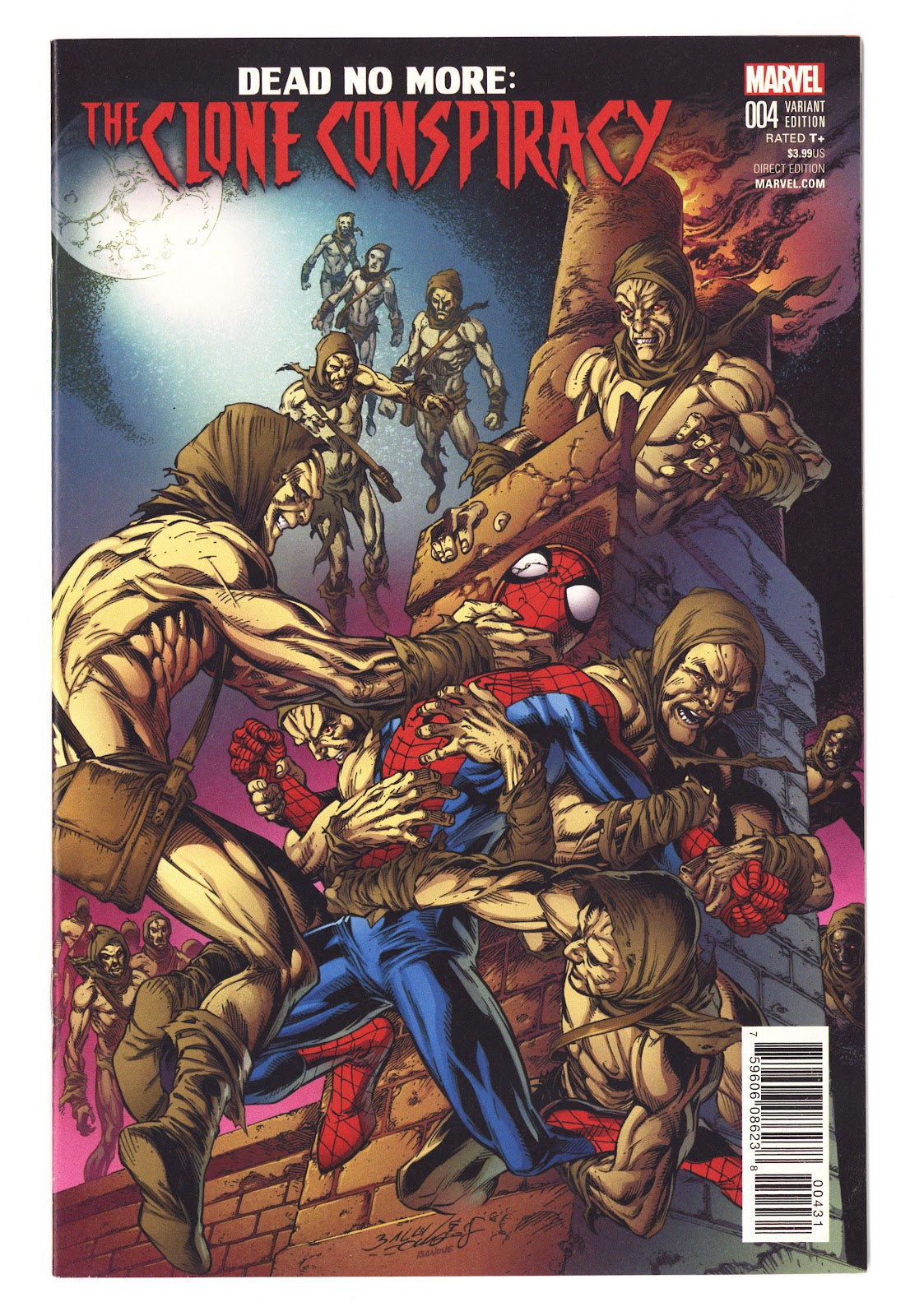 The Clone Conspiracy   4  High Grade   (2017) Bagley   Variant  