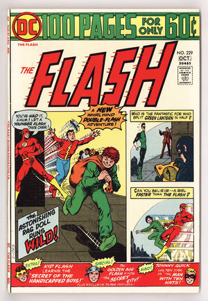 The Flash Vol 1 229  VF (8.0)   (1974)