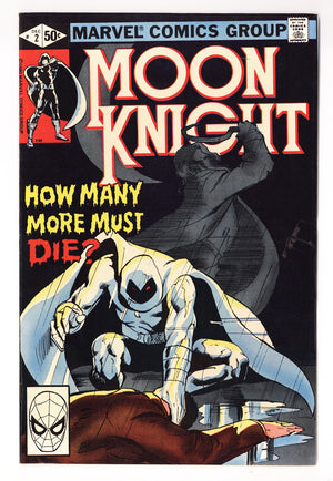 Moon Knight Vol 1 2 Mid Grade (1980)