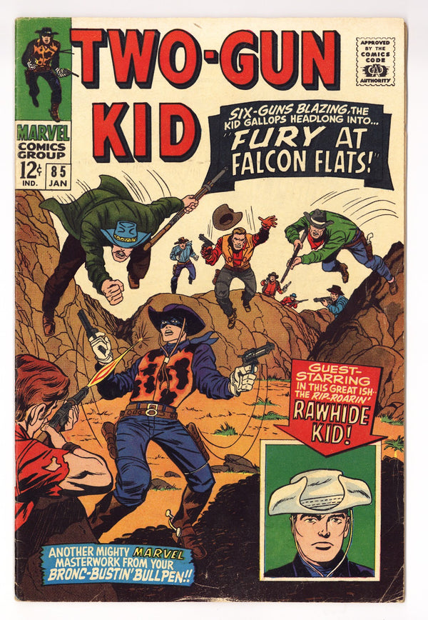 Two Gun Kid Vol 1 85  VG+ (4.5)   (1967)