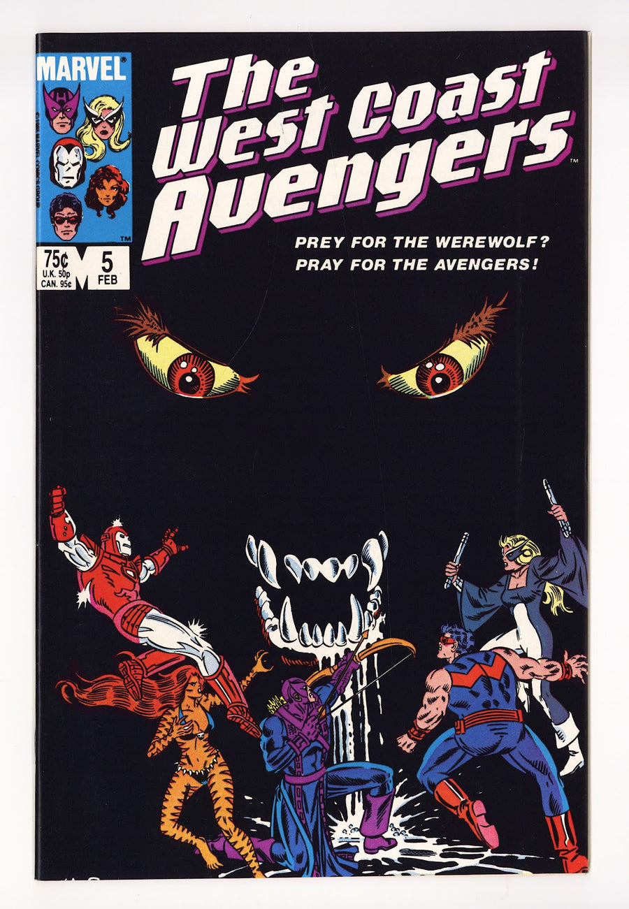 West Coast Avengers Vol 2 5 High Grade (1986) Direct 