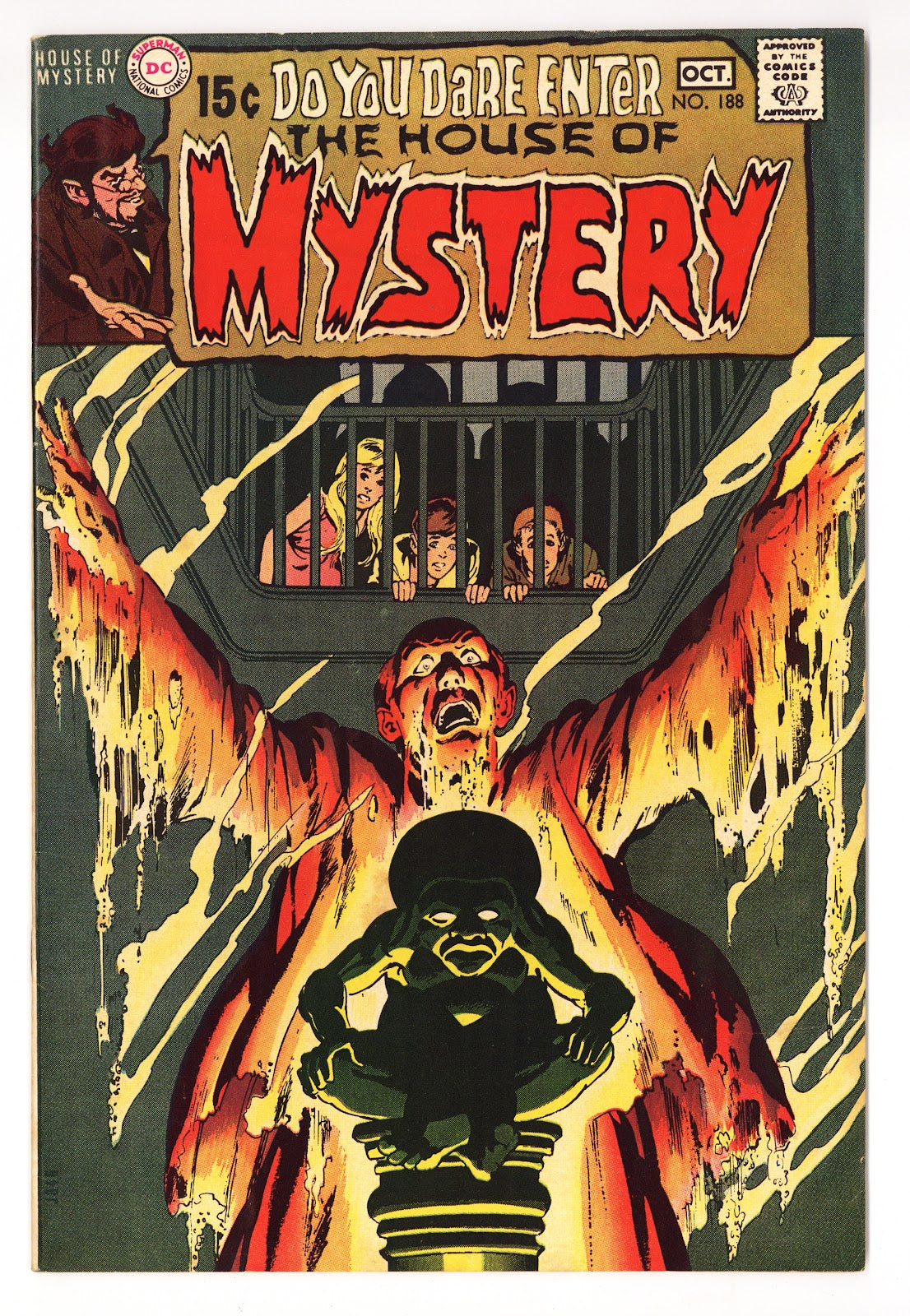 House of Mystery Vol 1 188  VF (8.0)   (1970)