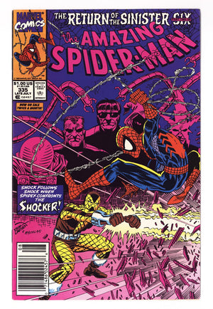 The Amazing Spider-Man Vol 1 335 High Grade (1990) Newsstand