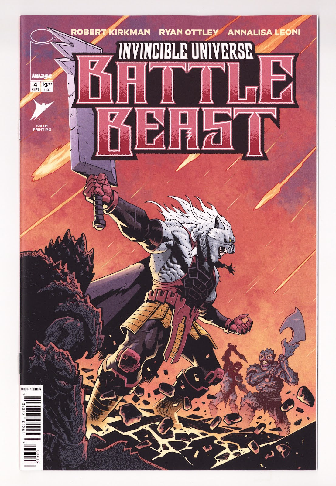 Invincible Universe Battle Beast #4 (2026) 6th Print