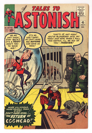 Tales to Astonish Vol 1 45 FN (6.0) (1963)