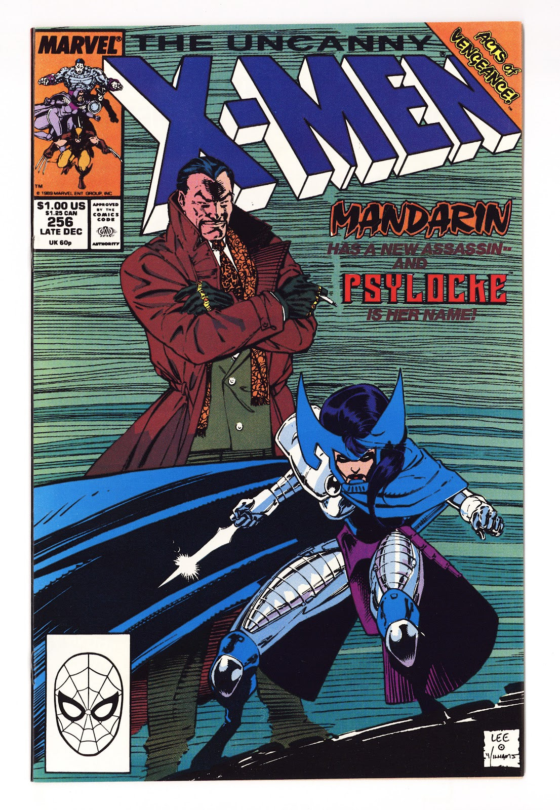 The Uncanny X-Men Vol 1 256  VF/NM (9.0)   (1989)     