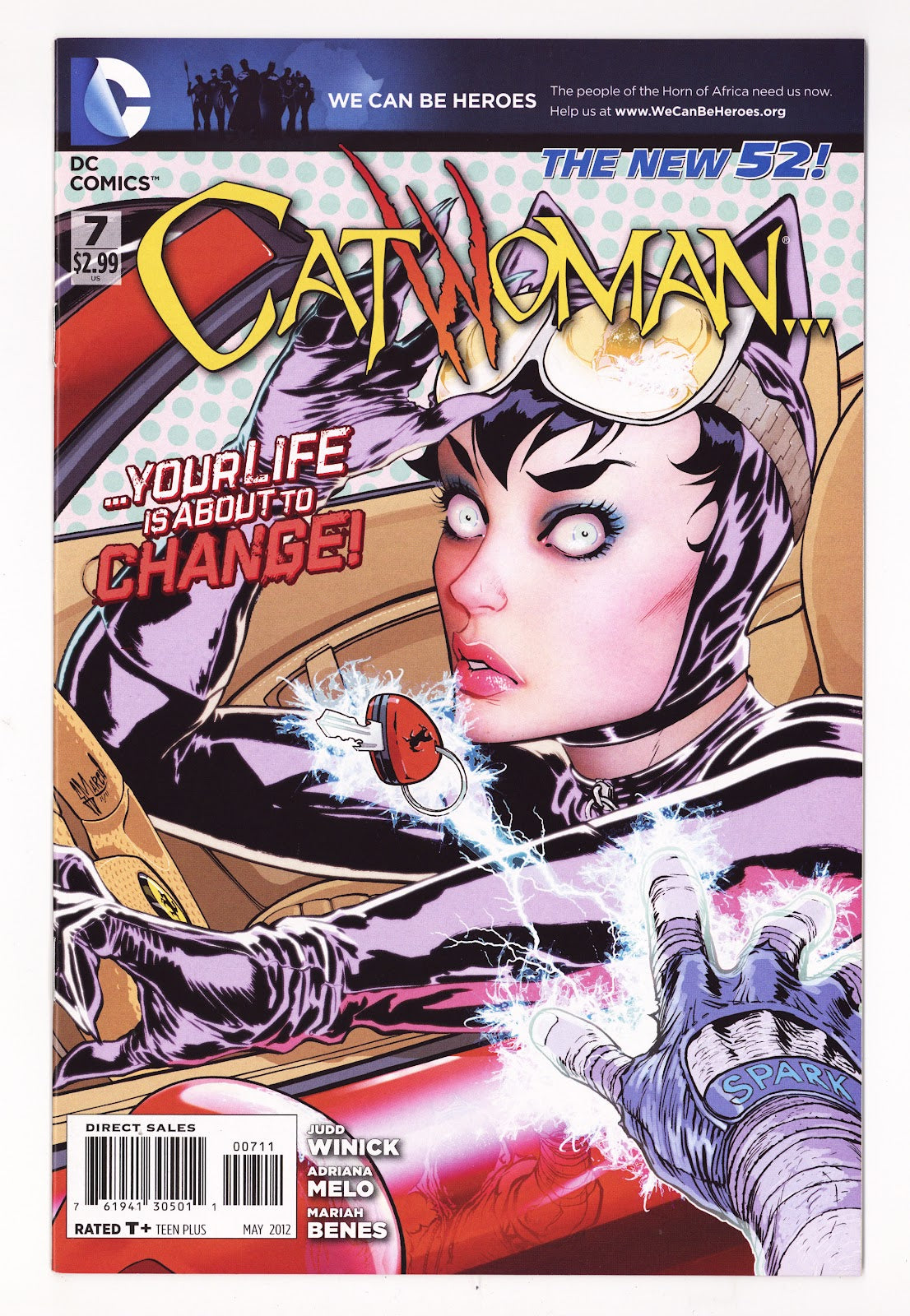 Catwoman   7  High Grade   (2012)     