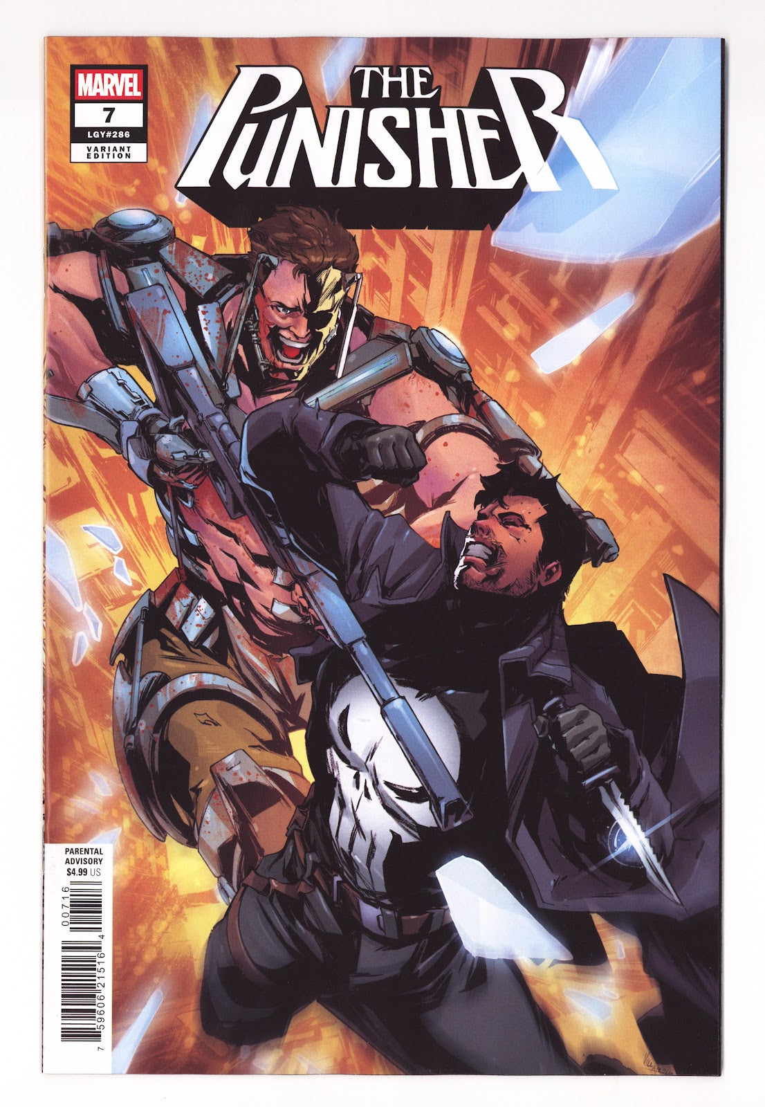 Punisher Vol 15 7 Villanelli  Incentive NM (9.4) NM (9.4) (2026)