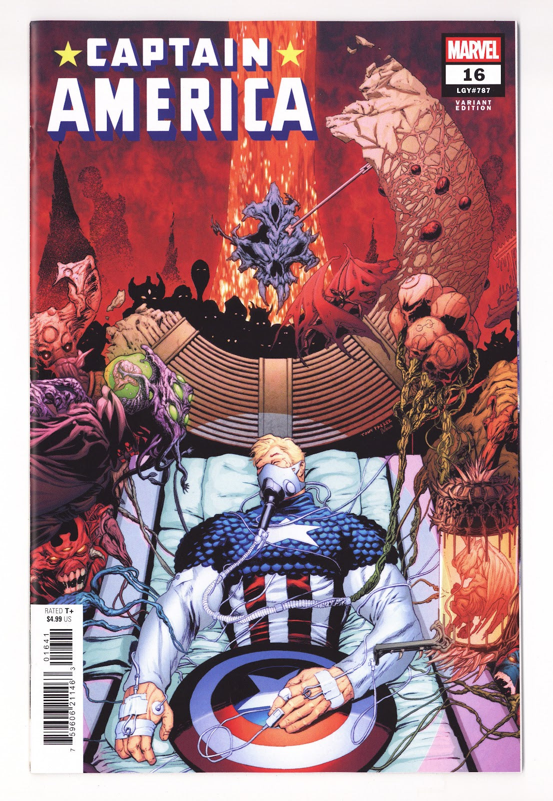 Captain America Vol 12 #16 (2026) Parker Variant