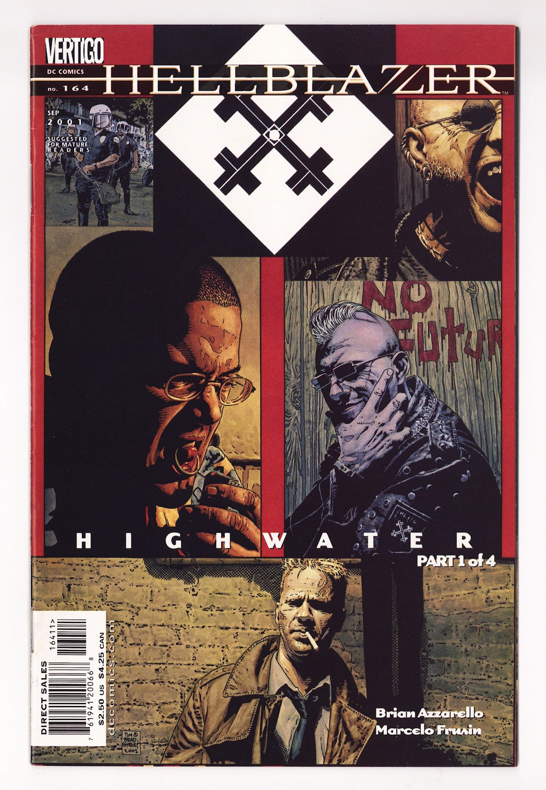 Hellblazer Vol 1 164  High Grade   (2001)