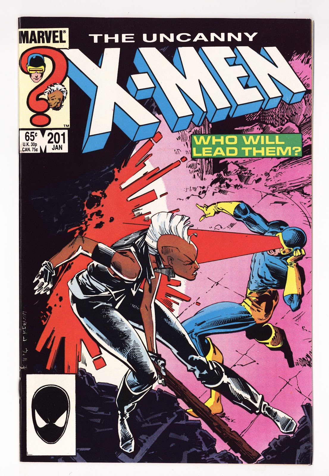 The Uncanny X-Men Vol 1 201  VF (8.0)   (1986)