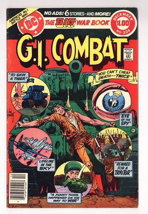 G.I. Combat Vol 1 224  Low Grade   (1980)   Newsstand