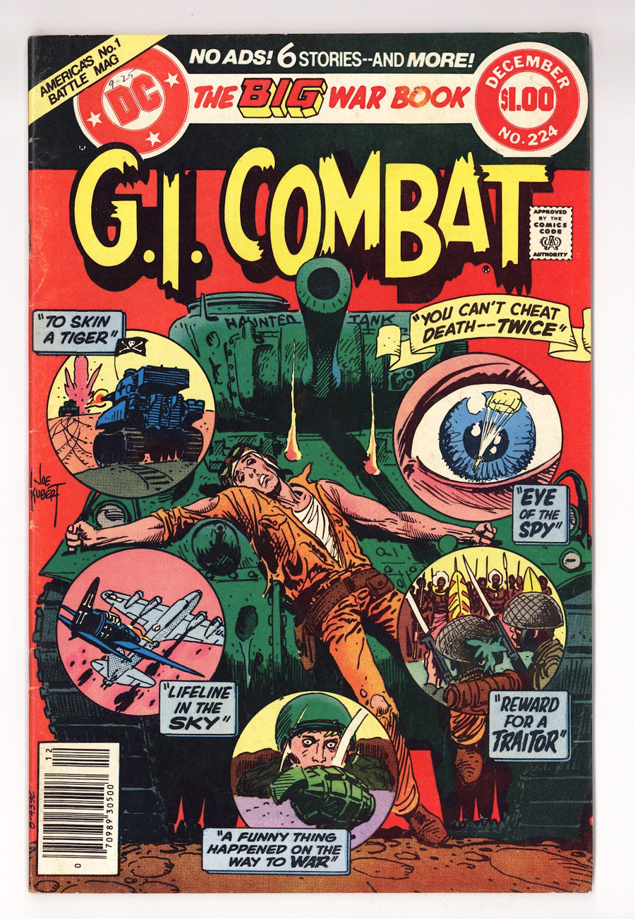 G.I. Combat Vol 1 224  Low Grade   (1980)   Newsstand