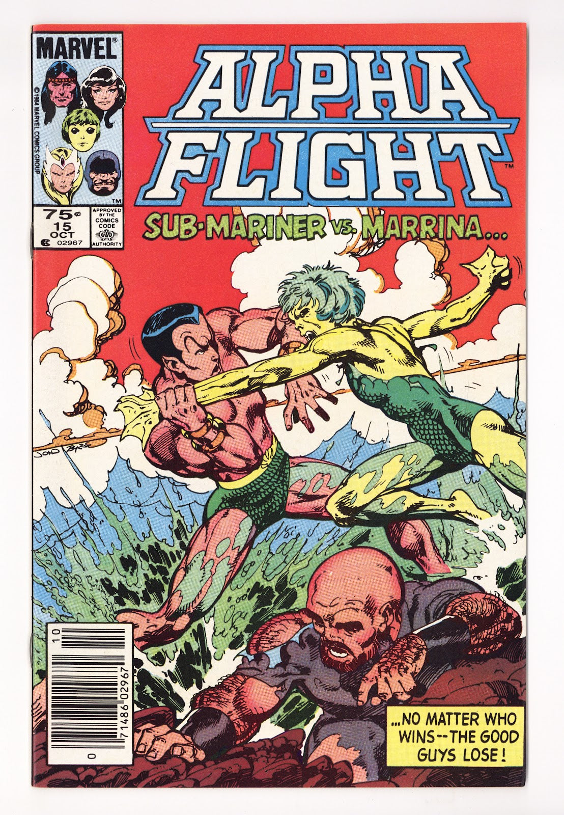Alpha Flight Vol 1 15 High Grade (1984) Canadian Price Variant 