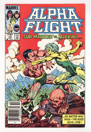 Alpha Flight Vol 1 15 High Grade (1984) Canadian Price Variant