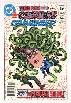 Weird War Tales Vol 12 112  Low Grade   (1982)   Newsstand