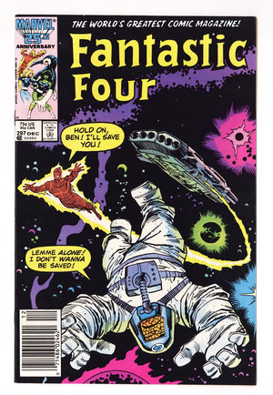 Fantastic Four Vol 1 297 Mid Grade (1986) Newsstand