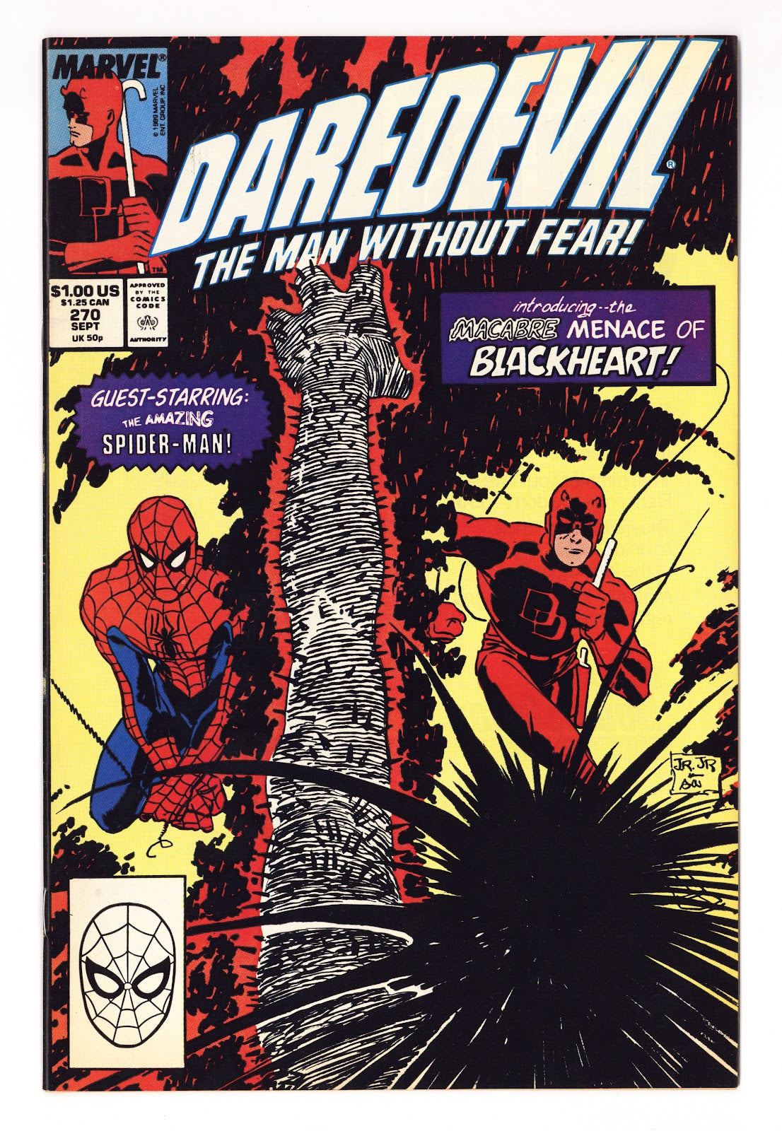 Daredevil Vol 1 270 FN/VF (7.0) (1989) 