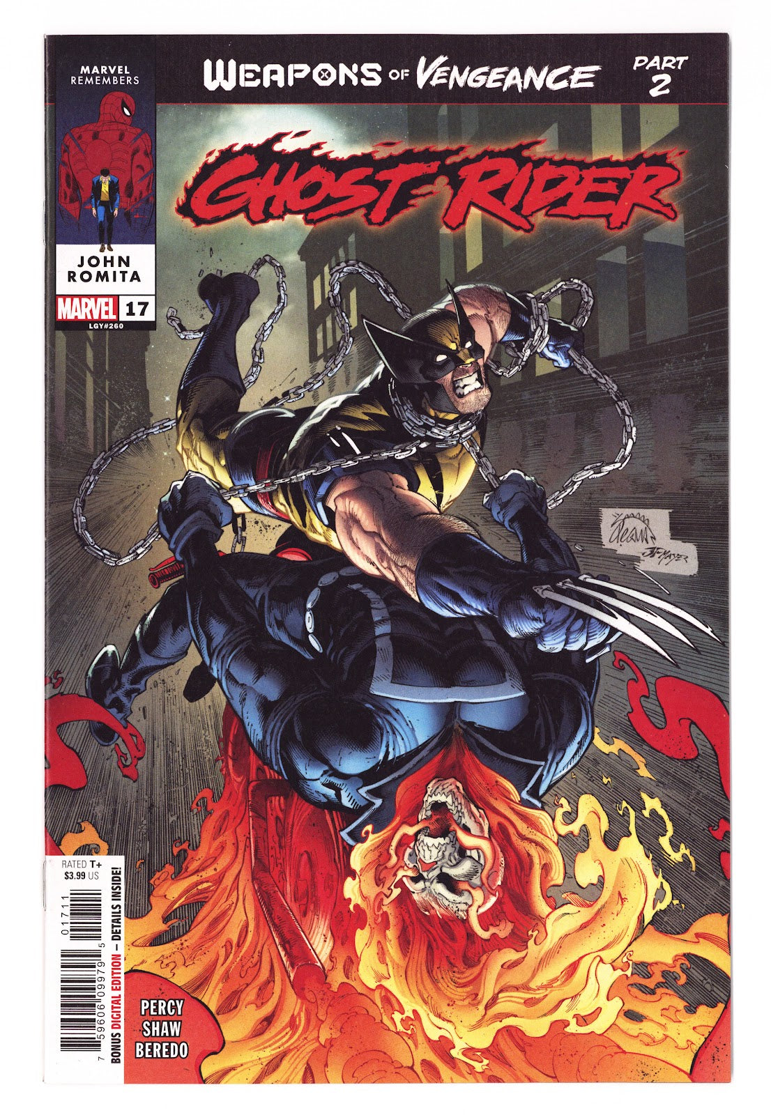 Ghost Rider Vol 9 17 (260) Mid Grade (2023) 