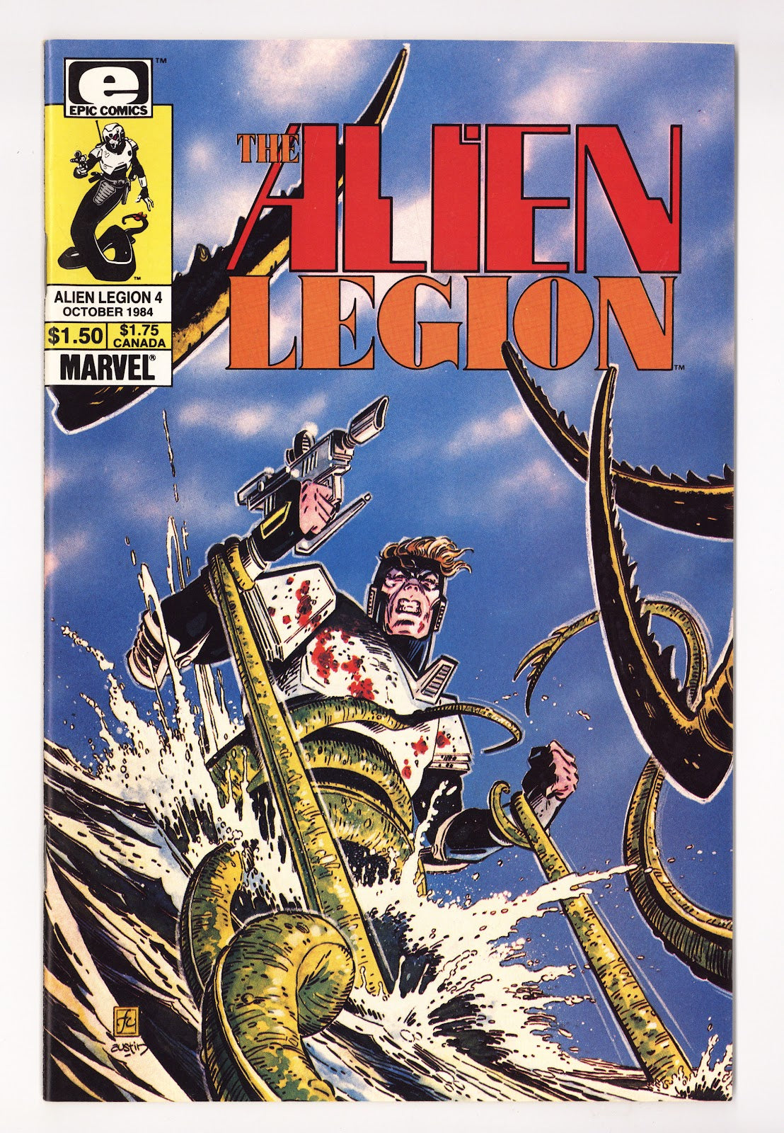 Alien Legion Vol 1 4 High Grade (1984)  