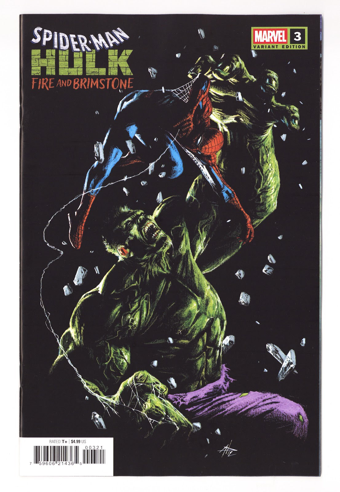 Spider-Man / Hulk: Fire and Brimstone #3 (2026) Dell'otto Variant