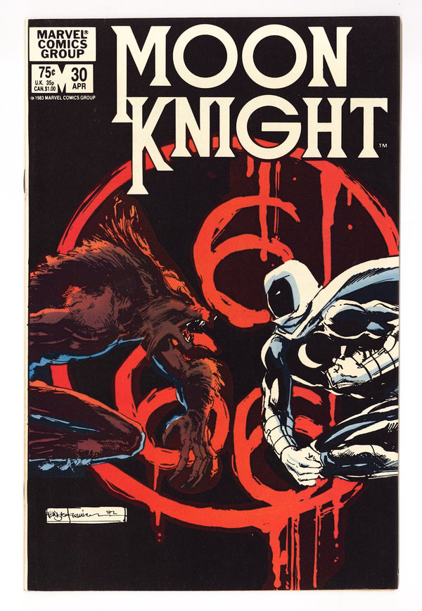 Moon Knight Vol 1 30 NM- (9.2) (1983)