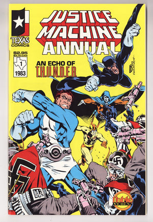 Justice Machine Annual 1 VF/NM (9.0) (1983)