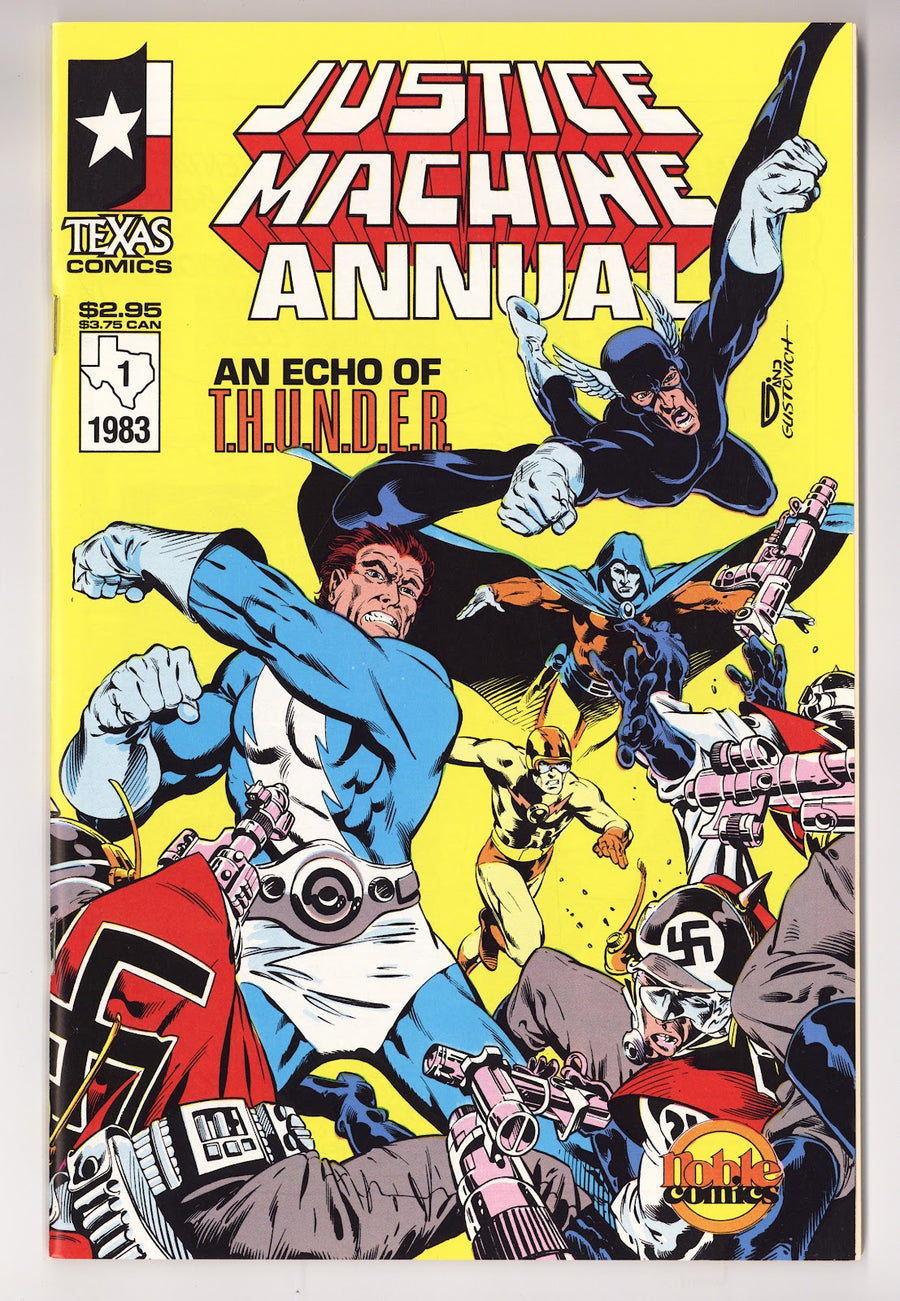 Justice Machine Annual 1 VF/NM (9.0) (1983) 
