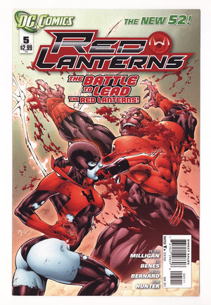 Red Lanterns 5 High Grade (2012) Direct Sales