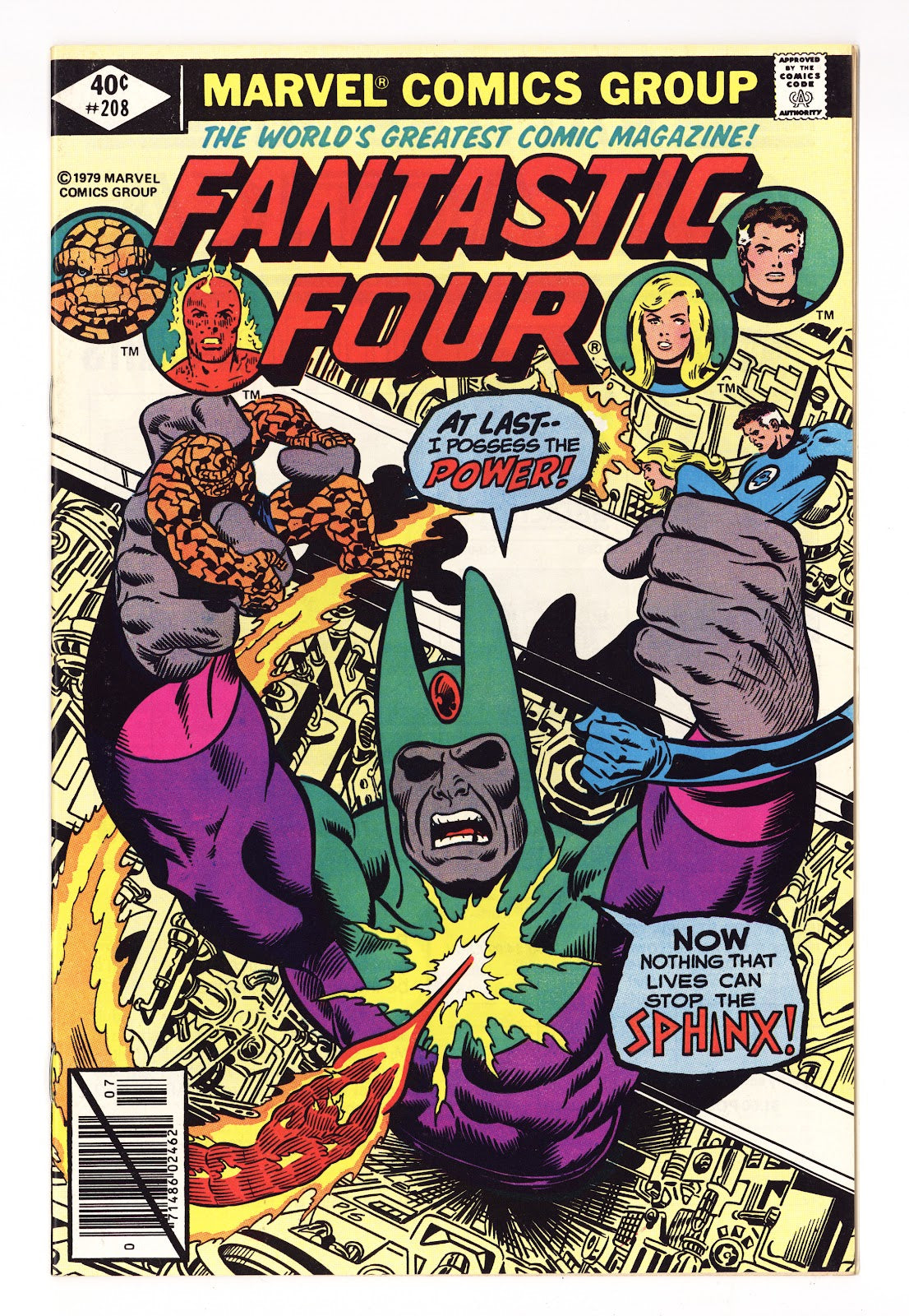 Fantastic Four Vol 1 208 High Grade (1979) 