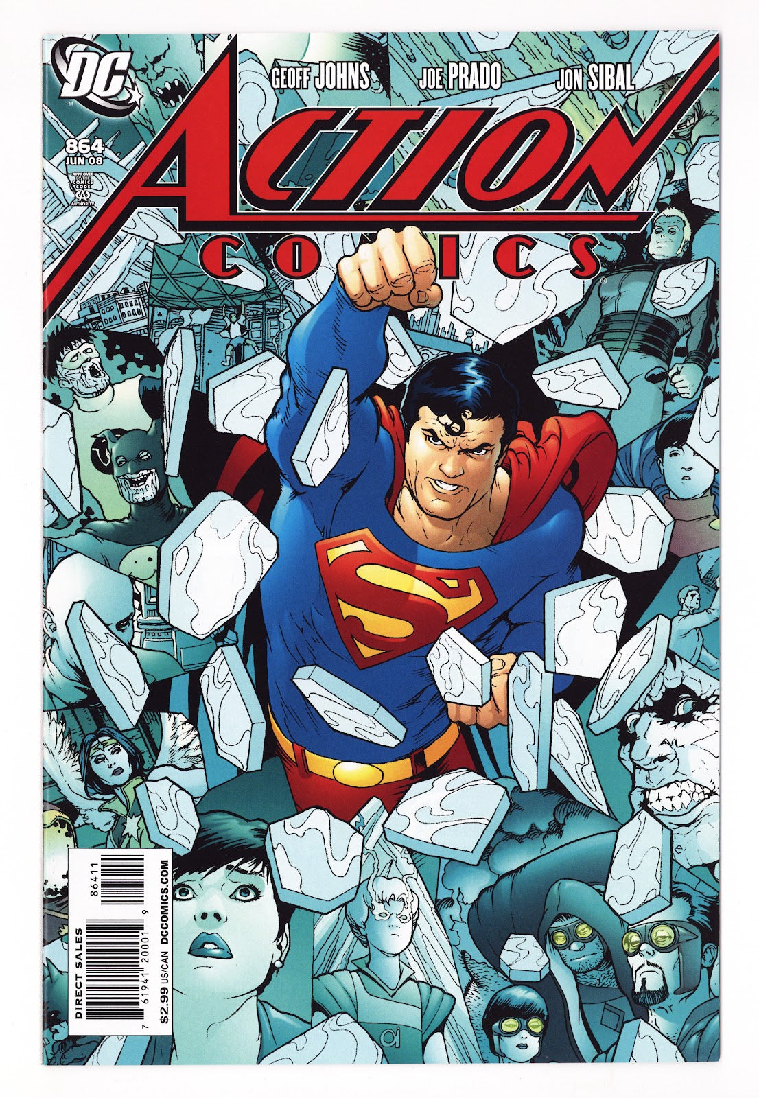 Action Comics Vol 1 864 High Grade (2008) 