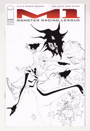 M1 Monster Racing League #5 NM- (9.2) (2026) Lee B&W Incentive Variant
