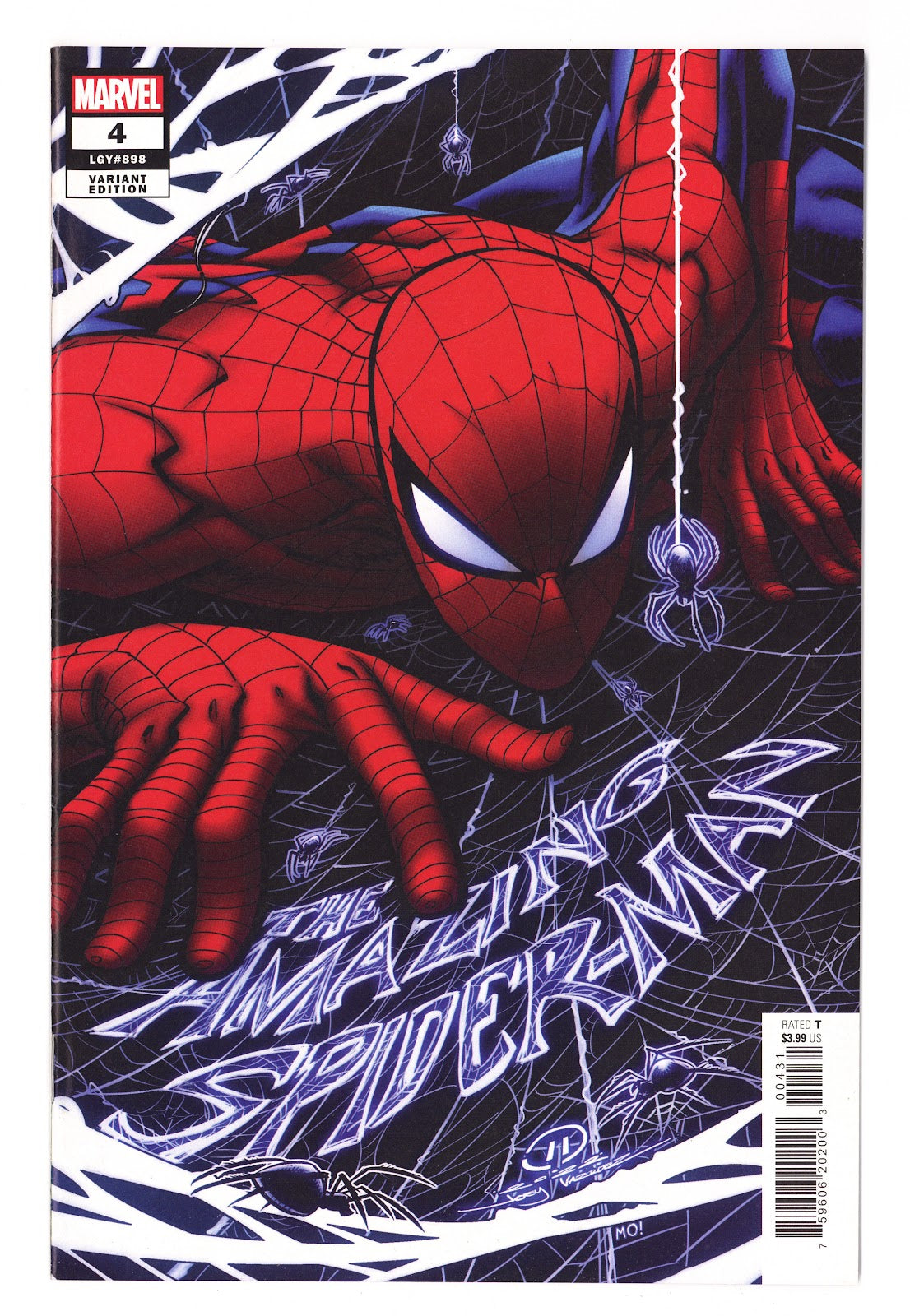 The Amazing Spider-Man Vol 6 4 (898) High Grade (2022) Vazquez Variant 