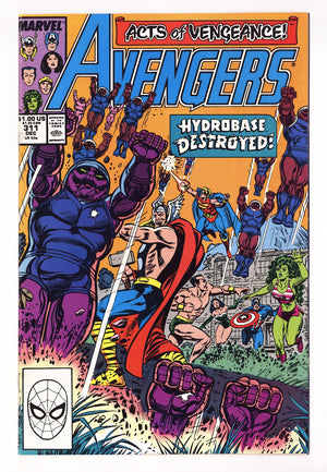 The Avengers Vol 1 311 Mid Grade (1989)